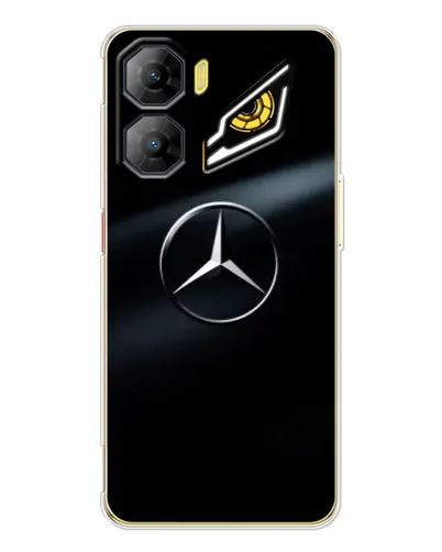 Чехол для ZTE Nubia Neo 3 с картинкой «Mercedes на металле» Чехол для ZTE Nubia Neo 3 с картинкой «Mercedes на металле»
