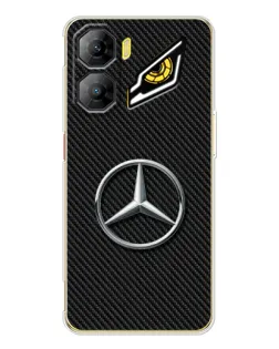 Чехол для ZTE Nubia Neo 3 с картинкой «Карбоновый Mercedes стиль» Чехол для ZTE Nubia Neo 3 с картинкой «Карбоновый Mercedes стиль»