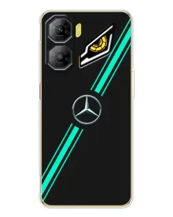 Чехол для ZTE Nubia Neo 3 с картинкой «Спортивные линии Mercedes» Чехол для ZTE Nubia Neo 3 с картинкой «Спортивные линии Mercedes»