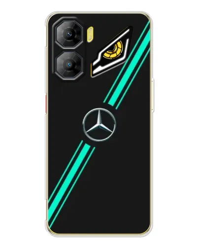 Чехол для ZTE Nubia Neo 3 с картинкой «Спортивные линии Mercedes» Чехол для ZTE Nubia Neo 3 с картинкой «Спортивные линии Mercedes»
