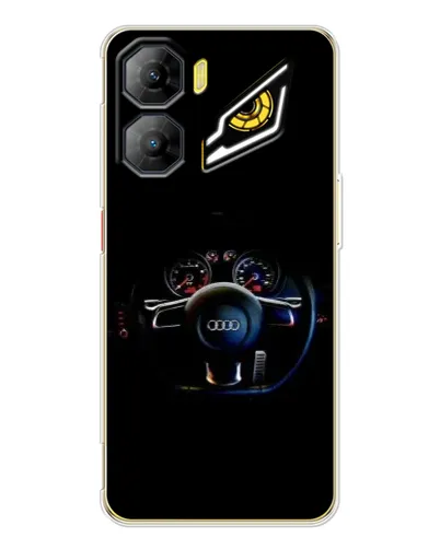 Чехол для ZTE Nubia Neo 3 с картинкой «Салон Audi — руль» Чехол для ZTE Nubia Neo 3 с картинкой «Салон Audi — руль»