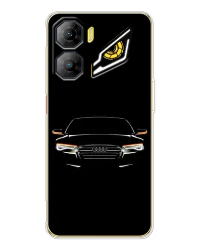Чехол для ZTE Nubia Neo 3 с картинкой «Audi — ночной контур» Чехол для ZTE Nubia Neo 3 с картинкой «Audi — ночной контур»