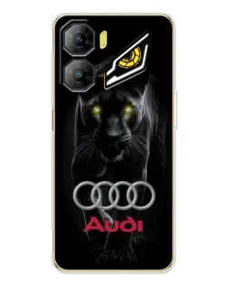 Чехол для ZTE Nubia Neo 3 с картинкой «Пантера и Audi» Чехол для ZTE Nubia Neo 3 с картинкой «Пантера и Audi»