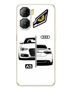 Чехол для ZTE Nubia Neo 3 с картинкой «Audi — контрастный дизайн» Чехол для ZTE Nubia Neo 3 с картинкой «Audi — контрастный дизайн»