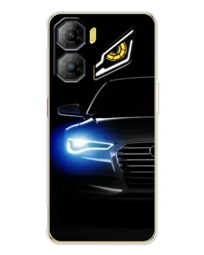 Чехол для ZTE Nubia Neo 3 с картинкой «Неоновый взгляд Audi» Чехол для ZTE Nubia Neo 3 с картинкой «Неоновый взгляд Audi»
