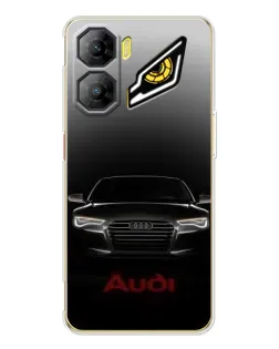 Чехол для ZTE Nubia Neo 3 с картинкой «Audi — градиентный контур» Чехол для ZTE Nubia Neo 3 с картинкой «Audi — градиентный контур»