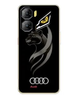 Чехол для ZTE Nubia Neo 3 с картинкой «Графика — пантера и Audi» Чехол для ZTE Nubia Neo 3 с картинкой «Графика — пантера и Audi»