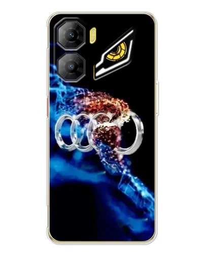 Чехол для ZTE Nubia Neo 3 с картинкой «Энергия лого Audi» Чехол для ZTE Nubia Neo 3 с картинкой «Энергия лого Audi»