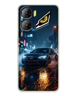 Чехол для ZTE Nubia Neo 3 с картинкой «Ночной город и Audi» Чехол для ZTE Nubia Neo 3 с картинкой «Ночной город и Audi»