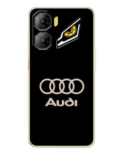Чехол для ZTE Nubia Neo 3 с картинкой «Audi — золотой логотип» Чехол для ZTE Nubia Neo 3 с картинкой «Audi — золотой логотип»