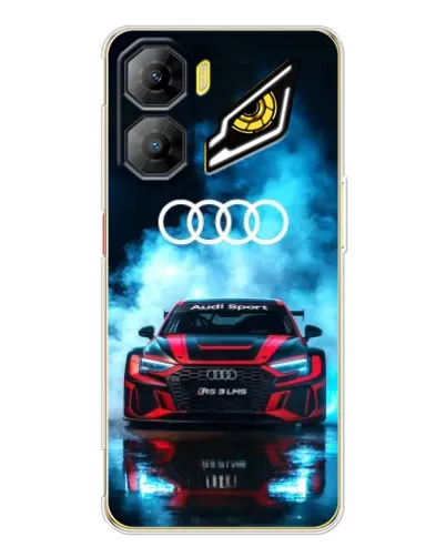 Чехол для ZTE Nubia Neo 3 с картинкой «Audi Sport — неон» Чехол для ZTE Nubia Neo 3 с картинкой «Audi Sport — неон»