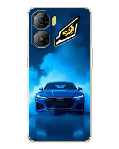 Чехол для ZTE Nubia Neo 3 с картинкой «Audi — голубая энергия» Чехол для ZTE Nubia Neo 3 с картинкой «Audi — голубая энергия»