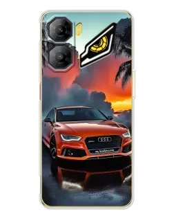 Чехол для ZTE Nubia Neo 3 с картинкой «Audi — закат» Чехол для ZTE Nubia Neo 3 с картинкой «Audi — закат»