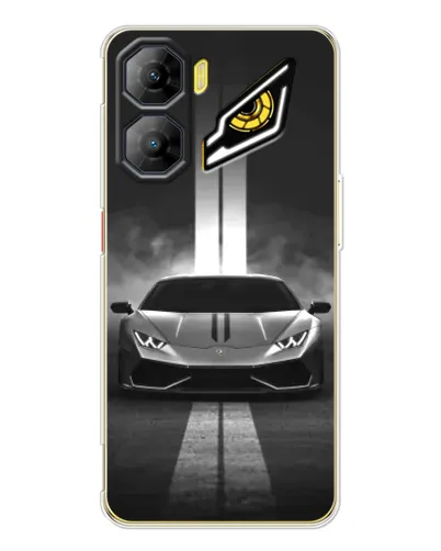 Чехол для ZTE Nubia Neo 3 с картинкой «Lamborghini симметрия дорог» Чехол для ZTE Nubia Neo 3 с картинкой «Lamborghini симметрия дорог»