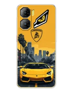 Чехол для ZTE Nubia Neo 3 с картинкой «Желтый Lamborghini город» Чехол для ZTE Nubia Neo 3 с картинкой «Желтый Lamborghini город»