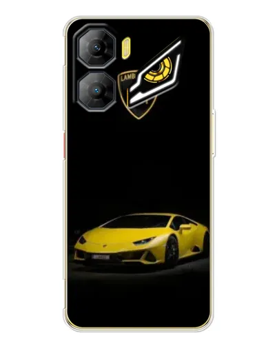 Чехол для ZTE Nubia Neo 3 с картинкой «Lamborghini желтый акцент» Чехол для ZTE Nubia Neo 3 с картинкой «Lamborghini желтый акцент»