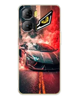 Чехол для ZTE Nubia Neo 3 с картинкой «Lamborghini красный дым» Чехол для ZTE Nubia Neo 3 с картинкой «Lamborghini красный дым»