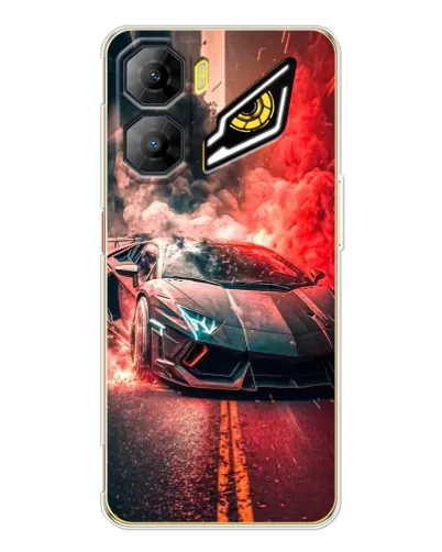 Чехол для ZTE Nubia Neo 3 с картинкой «Lamborghini красный дым» Чехол для ZTE Nubia Neo 3 с картинкой «Lamborghini красный дым»