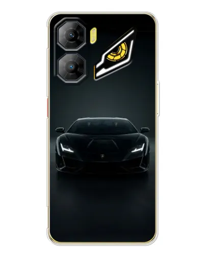 Чехол для ZTE Nubia Neo 3 с картинкой «Черный Lamborghini Aventador» Чехол для ZTE Nubia Neo 3 с картинкой «Черный Lamborghini Aventador»