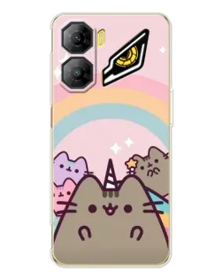 Чехол для ZTE Nubia Neo 3 с картинкой «Единорог Pusheen» Чехол для ZTE Nubia Neo 3 с картинкой «Единорог Pusheen»