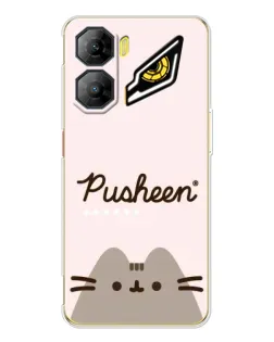 Чехол для ZTE Nubia Neo 3 с картинкой «Pusheen логотип» Чехол для ZTE Nubia Neo 3 с картинкой «Pusheen логотип»