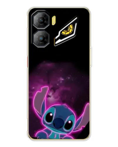 Чехол для ZTE Nubia Neo 3 с картинкой «Неоновый Stitch»