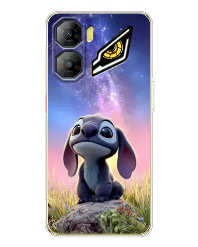 Чехол для ZTE Nubia Neo 3 с картинкой «Стич на рассвете»