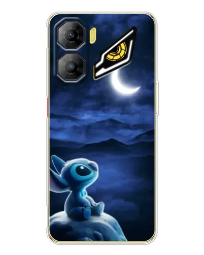 Чехол для ZTE Nubia Neo 3 с картинкой «Лунная ночь Стича»