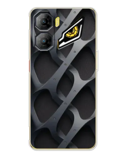Чехол для ZTE Nubia Neo 3 с картинкой «Объемное серое плетение» Чехол для ZTE Nubia Neo 3 с картинкой «Объемное серое плетение»