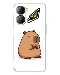 Чехол для ZTE Nubia Neo 3 с картинкой «Толстенькая капибара»