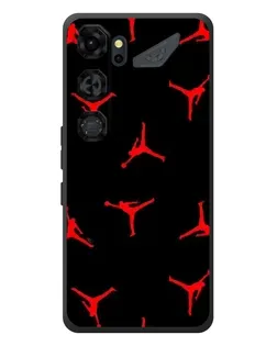 Чохол для ZTE Nubia Neo 5 GT 5G з картинкою «Jordan Red Pattern»