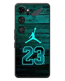 Чохол для ZTE Nubia Neo 5 GT 5G з картинкою «Jordan Cyan 23»