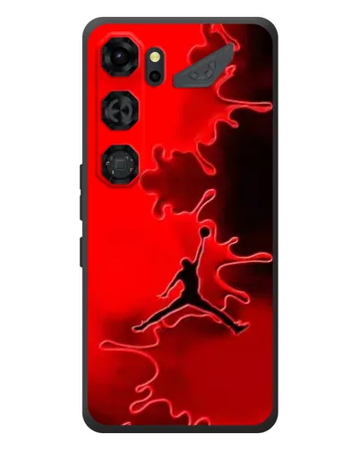 Чехол для ZTE Nubia Neo 5 GT 5G с картинкой «Jordan Red Smoke» Чехол для ZTE Nubia Neo 5 GT 5G с картинкой «Jordan Red Smoke»
