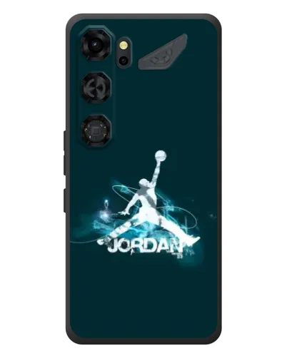 Чехол для ZTE Nubia Neo 5 GT 5G с картинкой «Jordan Blue Fire» Чехол для ZTE Nubia Neo 5 GT 5G с картинкой «Jordan Blue Fire»
