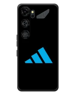 Чохол для ZTE Nubia Neo 5 GT 5G з картинкою «Adidas Cyan Logo»