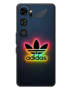 Чохол для ZTE Nubia Neo 5 GT 5G з картинкою «Неоновий Adidas»