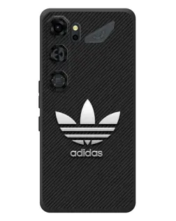Чохол для ZTE Nubia Neo 5 GT 5G з картинкою «Adidas Карбонова текстура»