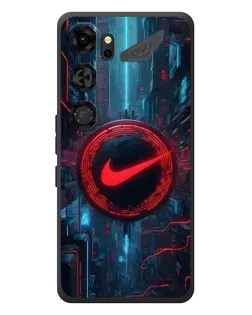 Чохол для ZTE Nubia Neo 5 GT 5G з картинкою «Техногенний стиль Nike»