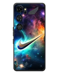 Чохол для ZTE Nubia Neo 5 GT 5G з картинкою «Космічний Nike Swoosh»