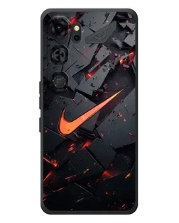 Чохол для ZTE Nubia Neo 5 GT 5G з картинкою «Nike — ефект розломів»
