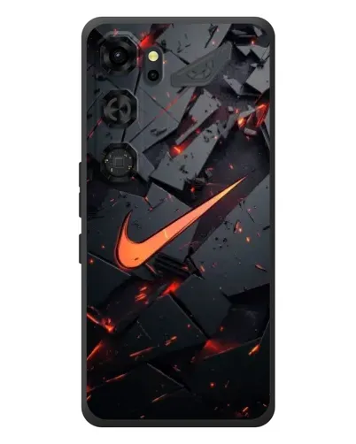 Чехол для ZTE Nubia Neo 5 GT 5G с картинкой «Nike — эффект разломов» Чехол для ZTE Nubia Neo 5 GT 5G с картинкой «Nike — эффект разломов»