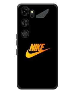 Чохол для ZTE Nubia Neo 5 GT 5G з картинкою «Золотий логотип Nike»