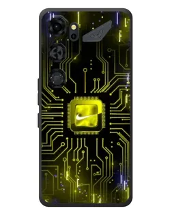 Чохол для ZTE Nubia Neo 5 GT 5G з картинкою «Nike — золота іскра»