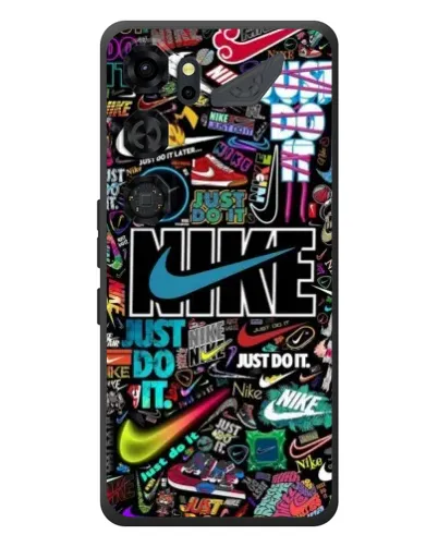 Чохол для ZTE Nubia Neo 5 GT 5G з картинкою «Яскравий колаж Nike» Чохол для ZTE Nubia Neo 5 GT 5G з картинкою «Яскравий колаж Nike»