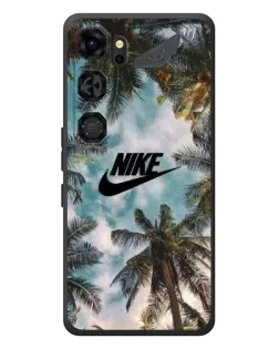 Чохол для ZTE Nubia Neo 5 GT 5G з картинкою «Тропічний принт Nike»