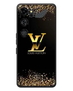 Чехол для ZTE Nubia Neo 5 GT 5G с картинкой «LV — золотые искры»