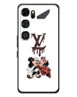Чехол для ZTE Nubia Neo 5 GT 5G с картинкой «LV и Микки Маус»