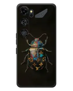 Чохол для ZTE Nubia Neo 5 GT 5G з картинкою «LV — мармуровий принт»