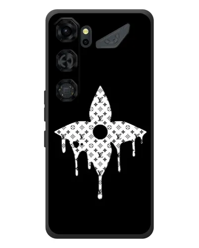 Чохол для ZTE Nubia Neo 5 GT 5G з картинкою «Квіткова монограма» Чохол для ZTE Nubia Neo 5 GT 5G з картинкою «Квіткова монограма»