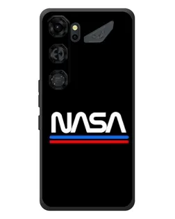 Чохол для ZTE Nubia Neo 5 GT 5G з картинкою «NASA — класика Red Blue»